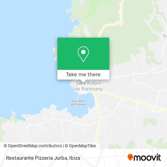 Restaurante Pizzeria Jurba map