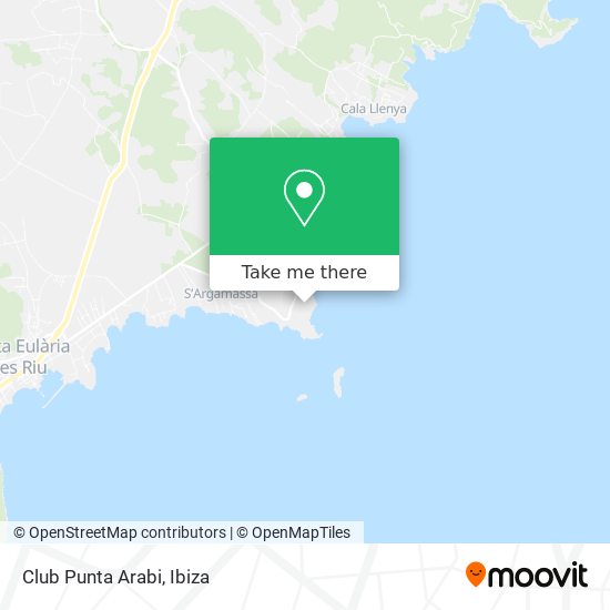 Club Punta Arabi map