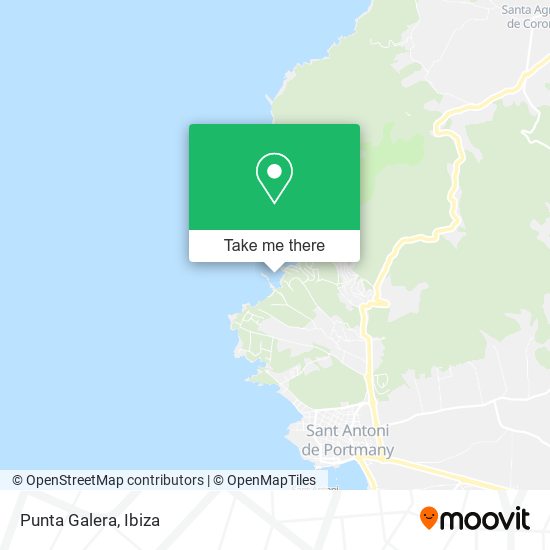 mapa Punta Galera