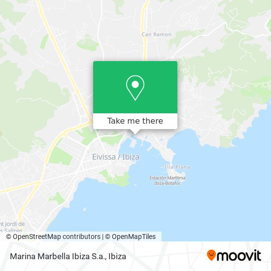 Marina Marbella Ibiza S.a. map