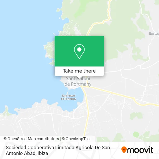 Sociedad Cooperativa Limitada Agricola De San Antonio Abad map