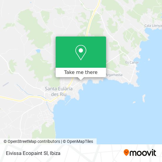 Eivissa Ecopaint Sl map