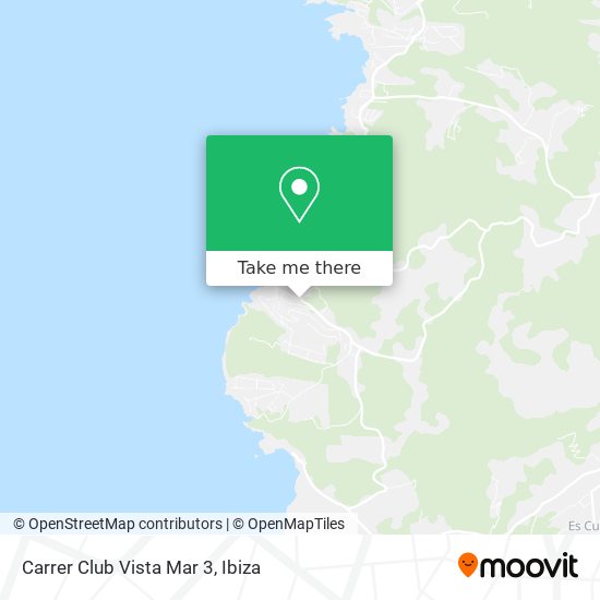 Carrer Club Vista Mar 3 map