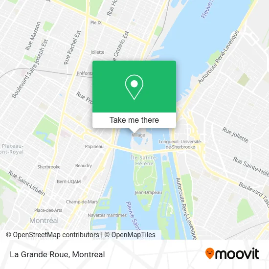 La Grande Roue map