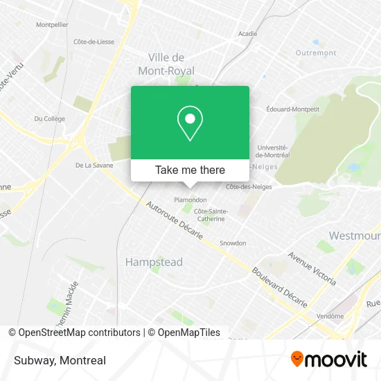 Subway map