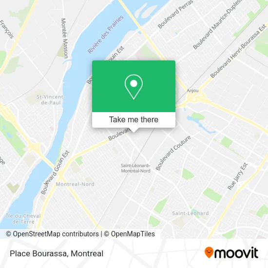 Place Bourassa map