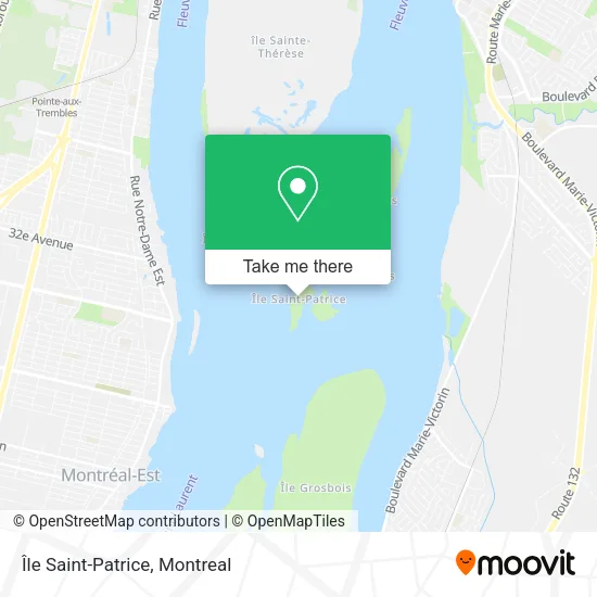 Île Saint-Patrice map