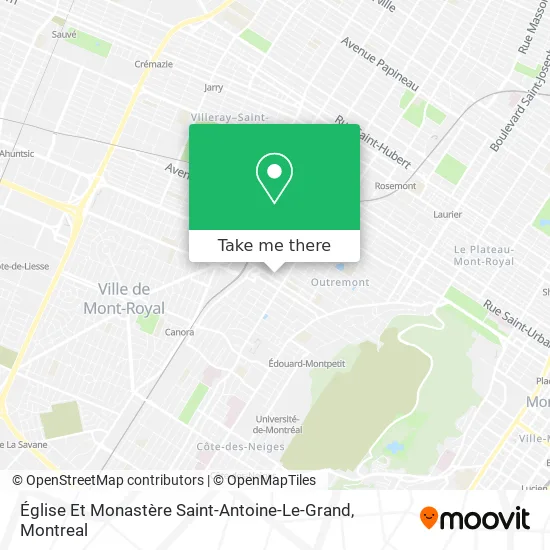 Église Et Monastère Saint-Antoine-Le-Grand map