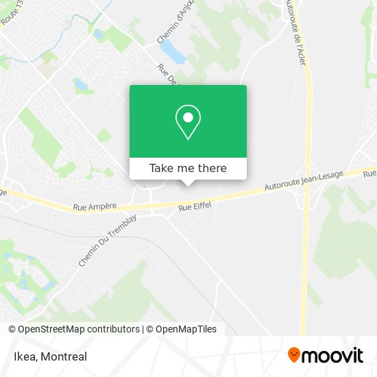 Ikea map
