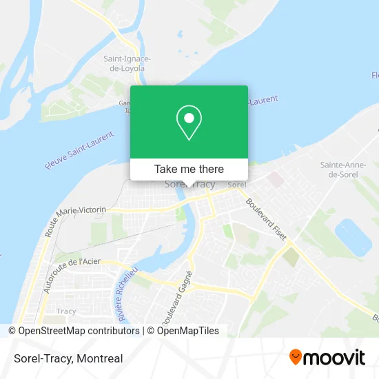 Sorel-Tracy map