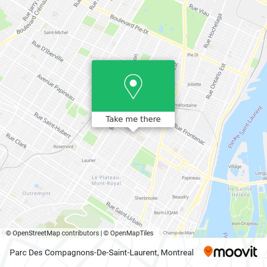 Parc Des Compagnons-De-Saint-Laurent map