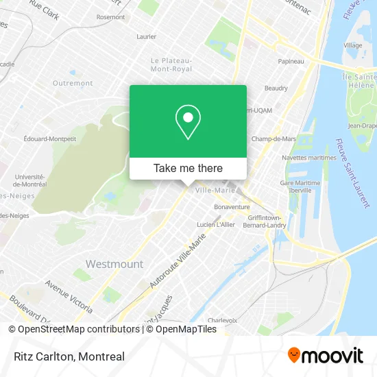 Ritz Carlton map
