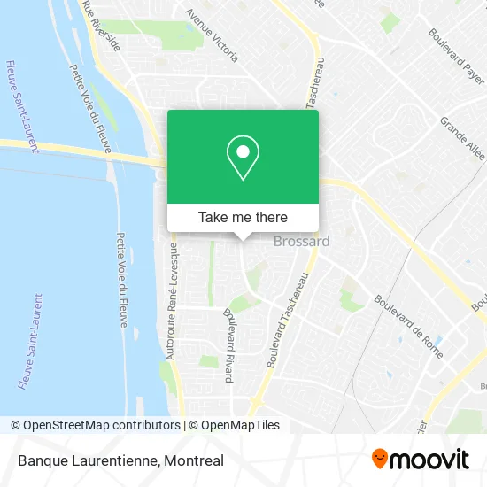 Banque Laurentienne map