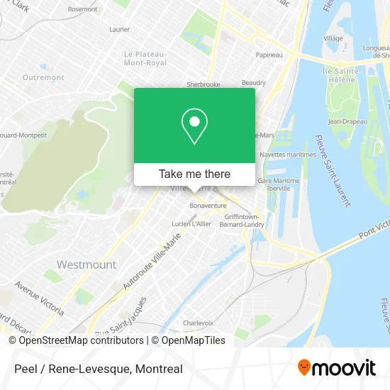 Peel / Rene-Levesque map