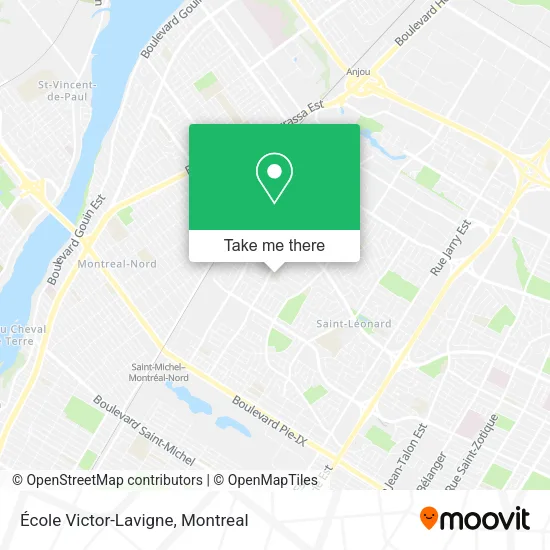 École Victor-Lavigne map