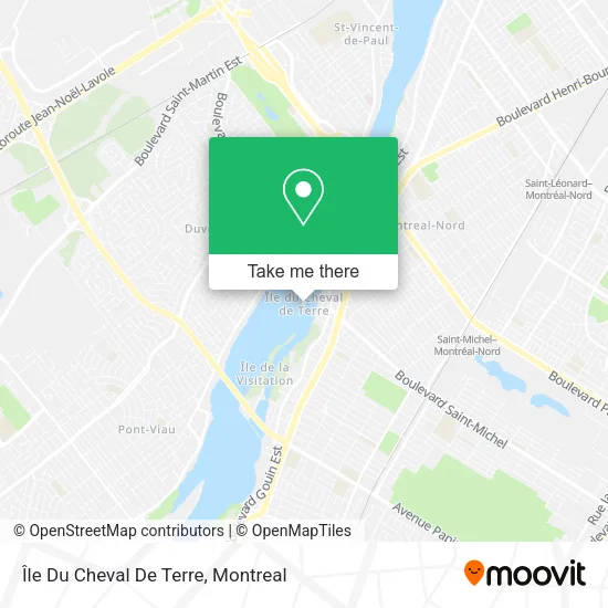 Île Du Cheval De Terre map