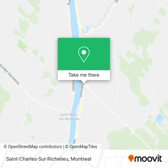 Saint-Charles-Sur-Richelieu map
