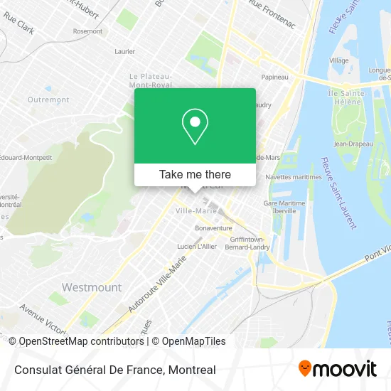 Consulat Général De France map
