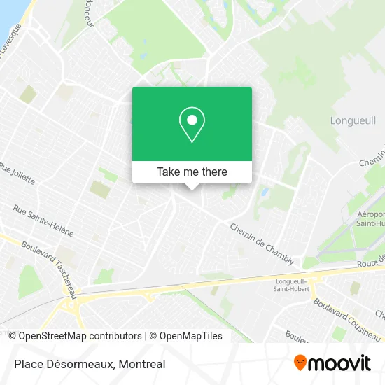 Place Désormeaux map