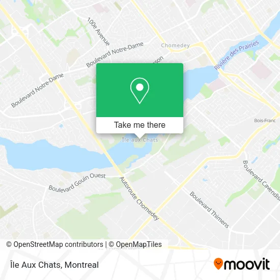 Île Aux Chats map