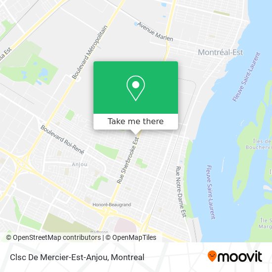 Clsc De Mercier-Est-Anjou map