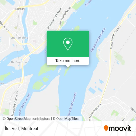 Îlet Vert map