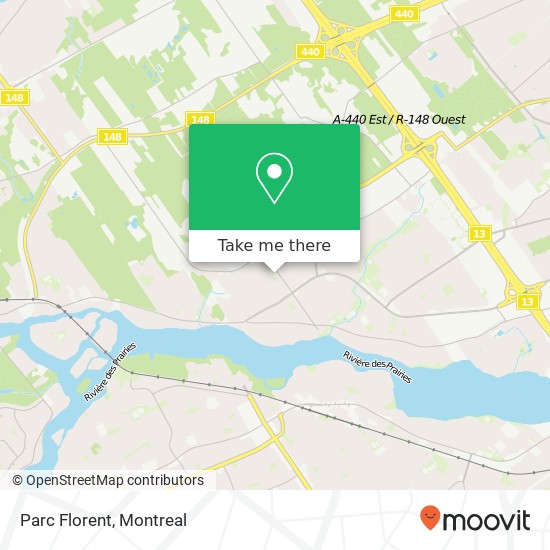 Parc Florent map