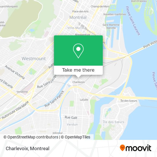 Charlevoix map