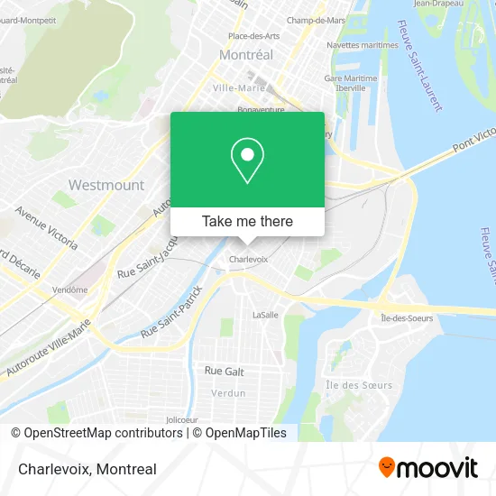 Charlevoix map