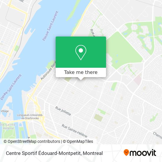 Centre Sportif Édouard-Montpetit map