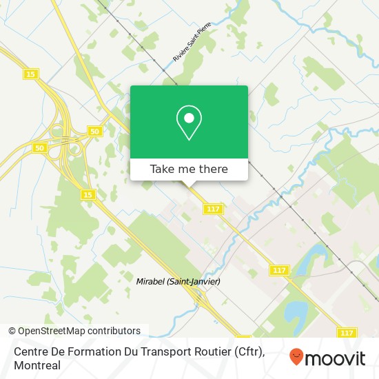 Centre De Formation Du Transport Routier (Cftr) map