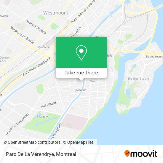 Parc De La Vérendrye map