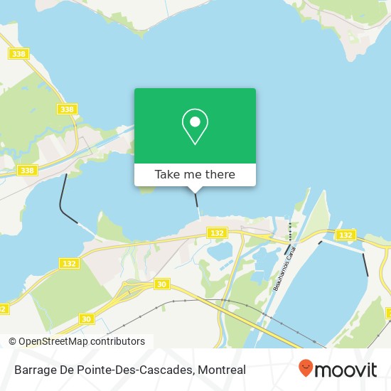 Barrage De Pointe-Des-Cascades map