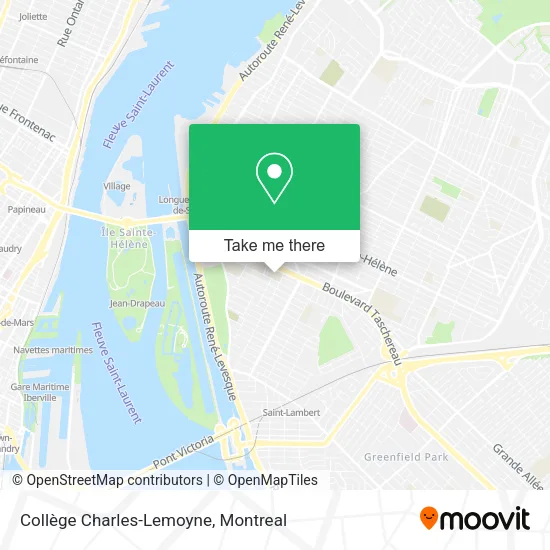 Collège Charles-Lemoyne map