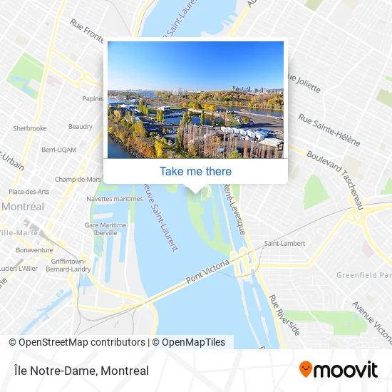 Île Notre-Dame map