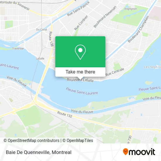 Baie De Quenneville map