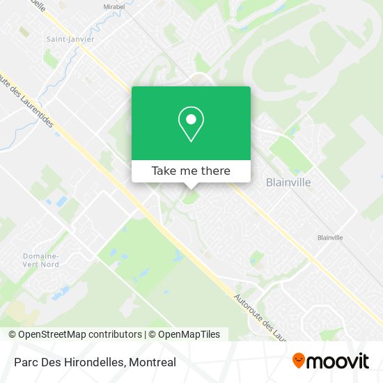 Parc Des Hirondelles map