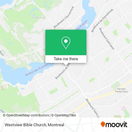 Westview Bible Church map