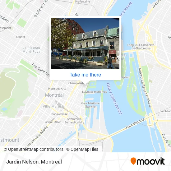 Jardin Nelson map