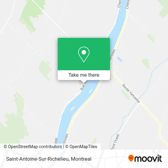 Saint-Antoine-Sur-Richelieu map
