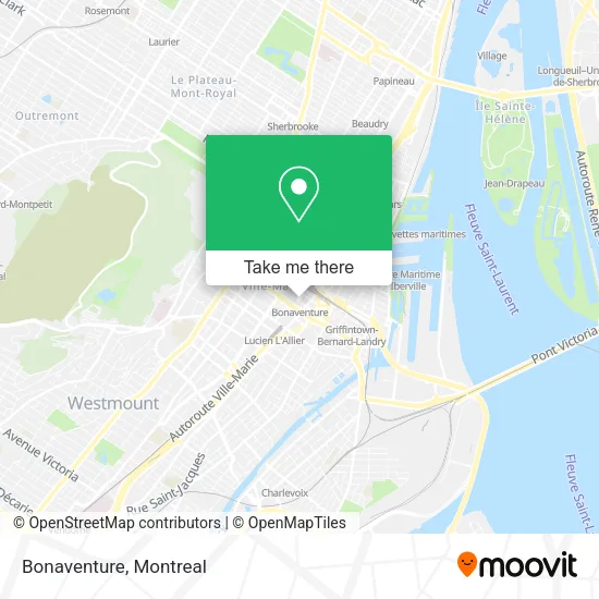 Bonaventure map