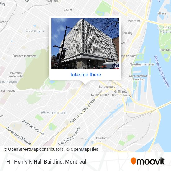 H - Henry F. Hall Building map