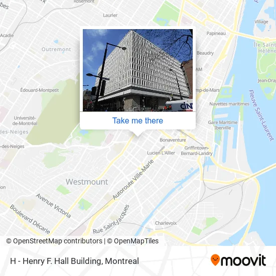H - Henry F. Hall Building map