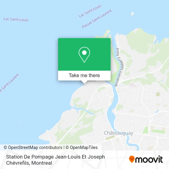 Station De Pompage Jean-Louis Et Joseph Chévrefils map