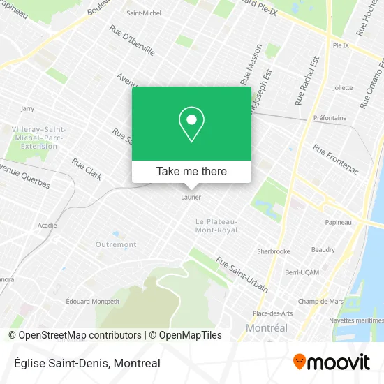 Église Saint-Denis map