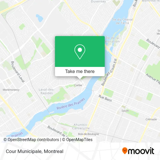 Cour Municipale map