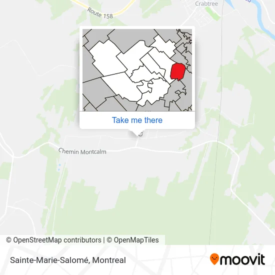 Sainte-Marie-Salomé map