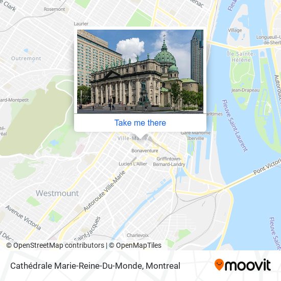 Cathédrale Marie-Reine-Du-Monde map