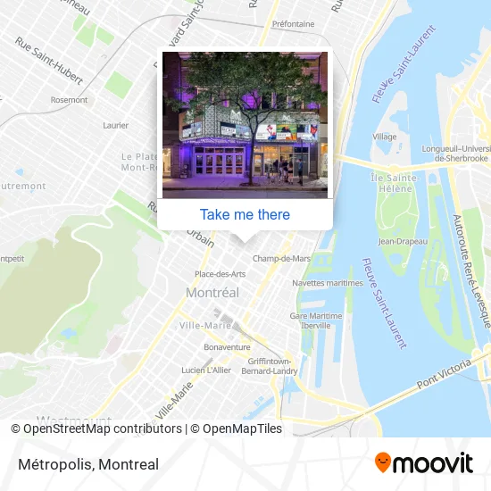 Métropolis map