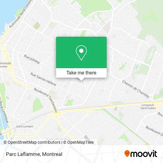 Parc Laflamme map